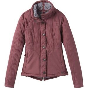 Prana Women's Diva Quilted Puffer Jacket - Dusty Rose